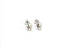1/3 Carat Natural Diamond 3-Prong Stud Earrings 4mm in 14K White Gold-Earrings-ASSAY