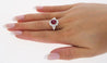 AGL Certified 1.76 Carat Pigeon's Blood Red No Heat CLASSIC Burma Ruby Ring