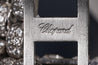 Chopard 18k White Gold Happy Sport 26mm Ladies Diamond Quartz Bracelet Watch