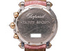 Chopard Happy Sport Pink Diamond 40mm Ladies 18K Gold Watch With Pouch/Papers