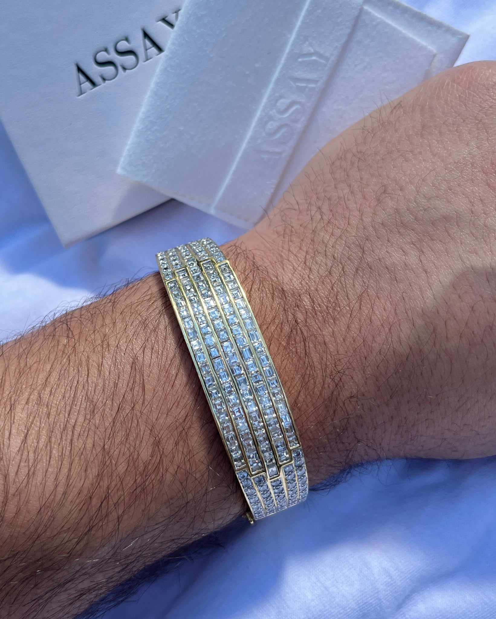 10 Carat Diamond Bracelet, 10 Carat Tennis Diamond Bracelet for Ladies. 14K  White Gold Diamond Tennis Bracelet. Huge Diamond Bracelet. - Etsy