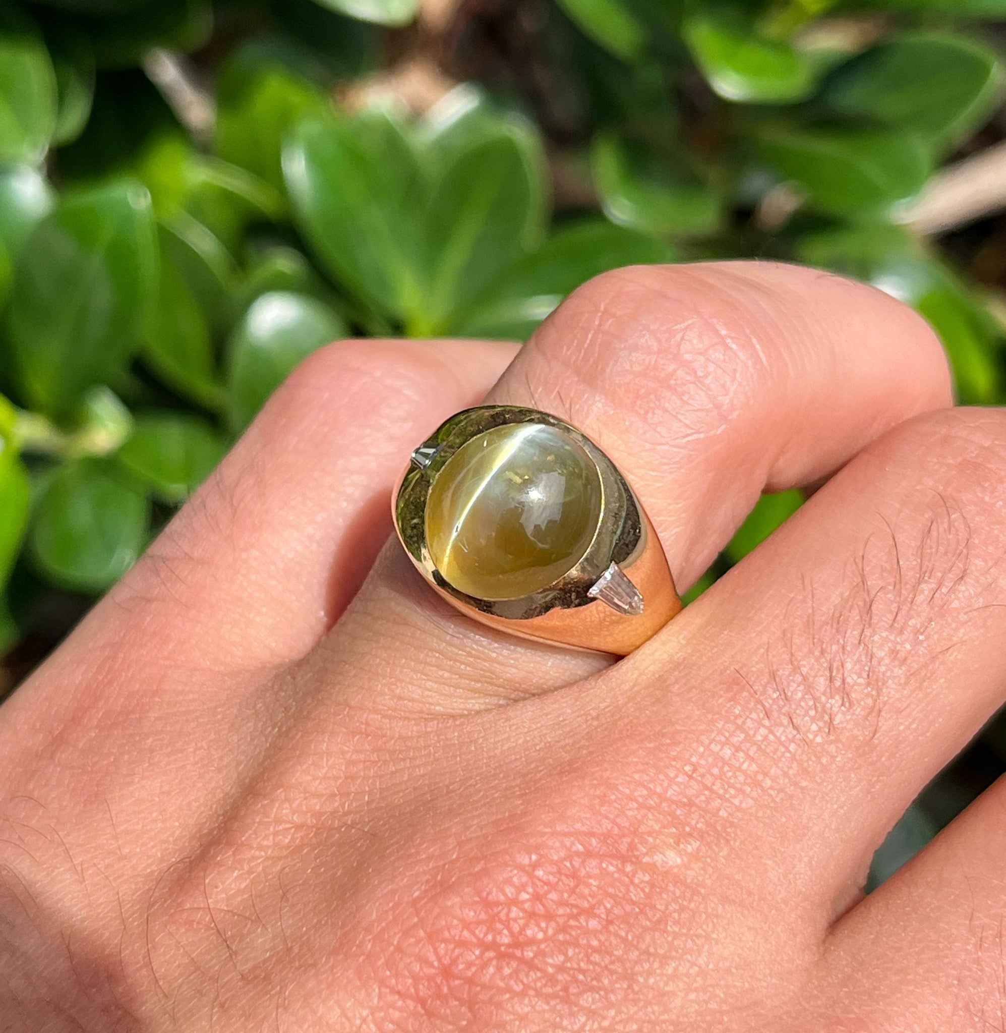 Buy Natural Cat's Eye Ring-cat's Eye Chrysoberyl-cat's Eye Birthstone cat's  Eye Solitaire Ring-925 Sterling Silver-jewelry Handmade-ring-554 Online in  India - Etsy