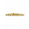 14K Gold Diamond Bracelet, Baguette Cut and Round Cut Diamond Bracelet - ASSAY