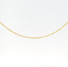 14K Solid Yellow Gold Thin 1-1.5MM Rope Chain Cable Choker Necklace 15-18"-Necklace-ASSAY
