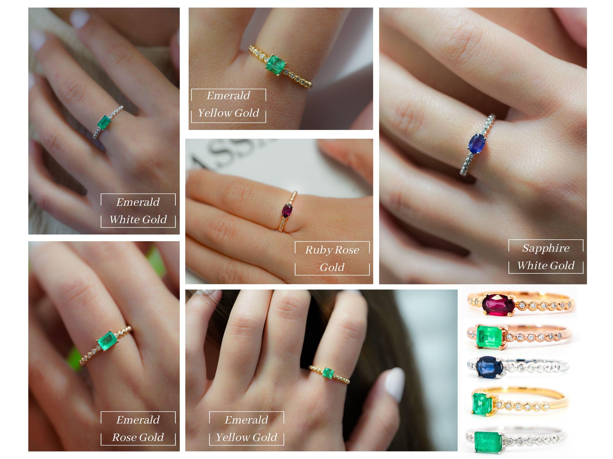 Concentric Midi Ring – Elaine B Jewelry
