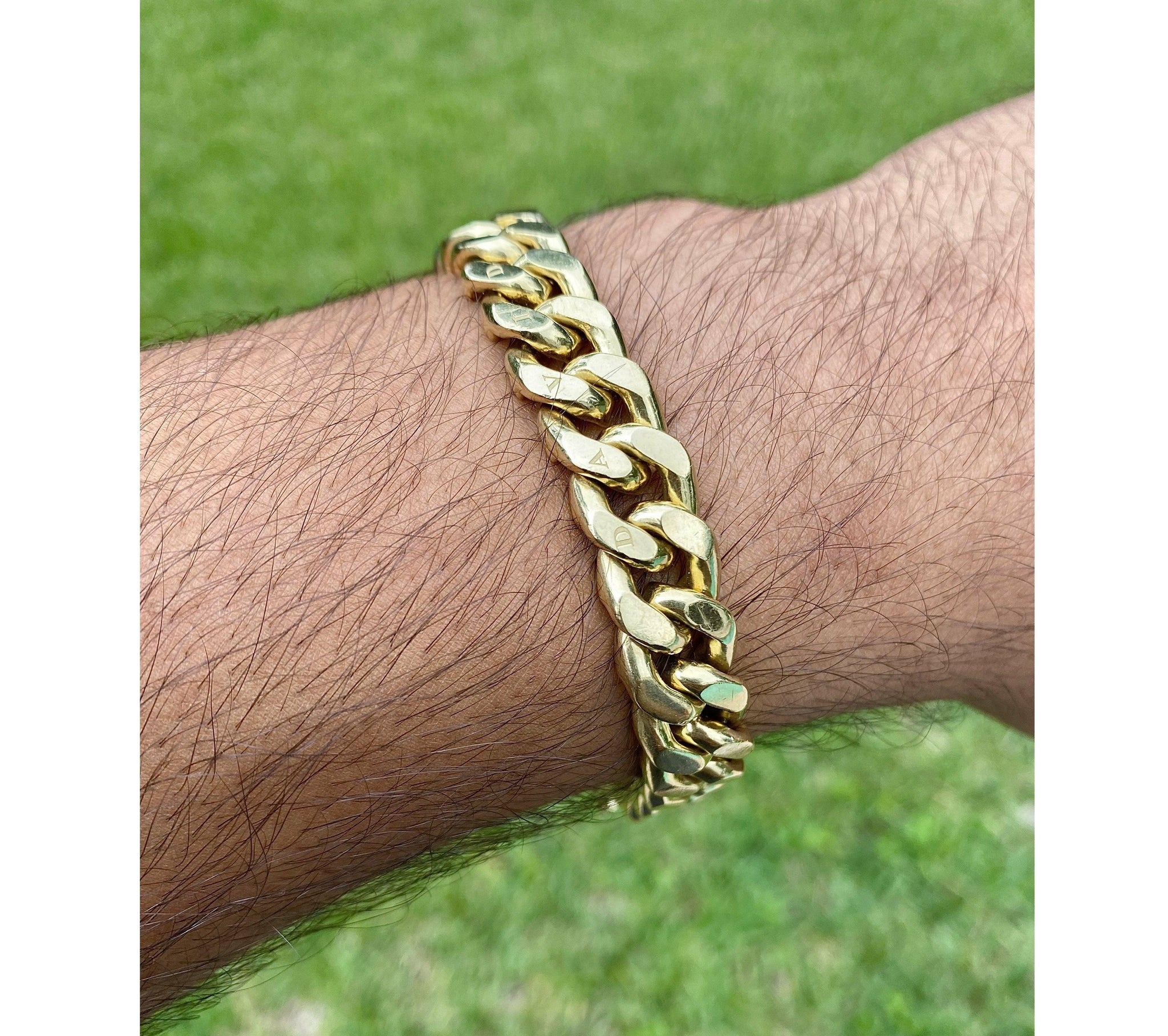 Buy Chain Bracelet, Cuban Link Bracelet, Pave Cuban Link, Curb Chain  Bracelet, Gold Chain Bracelet, Gold Bracelet, Gift for Her, Bracelet Online  in India - Etsy
