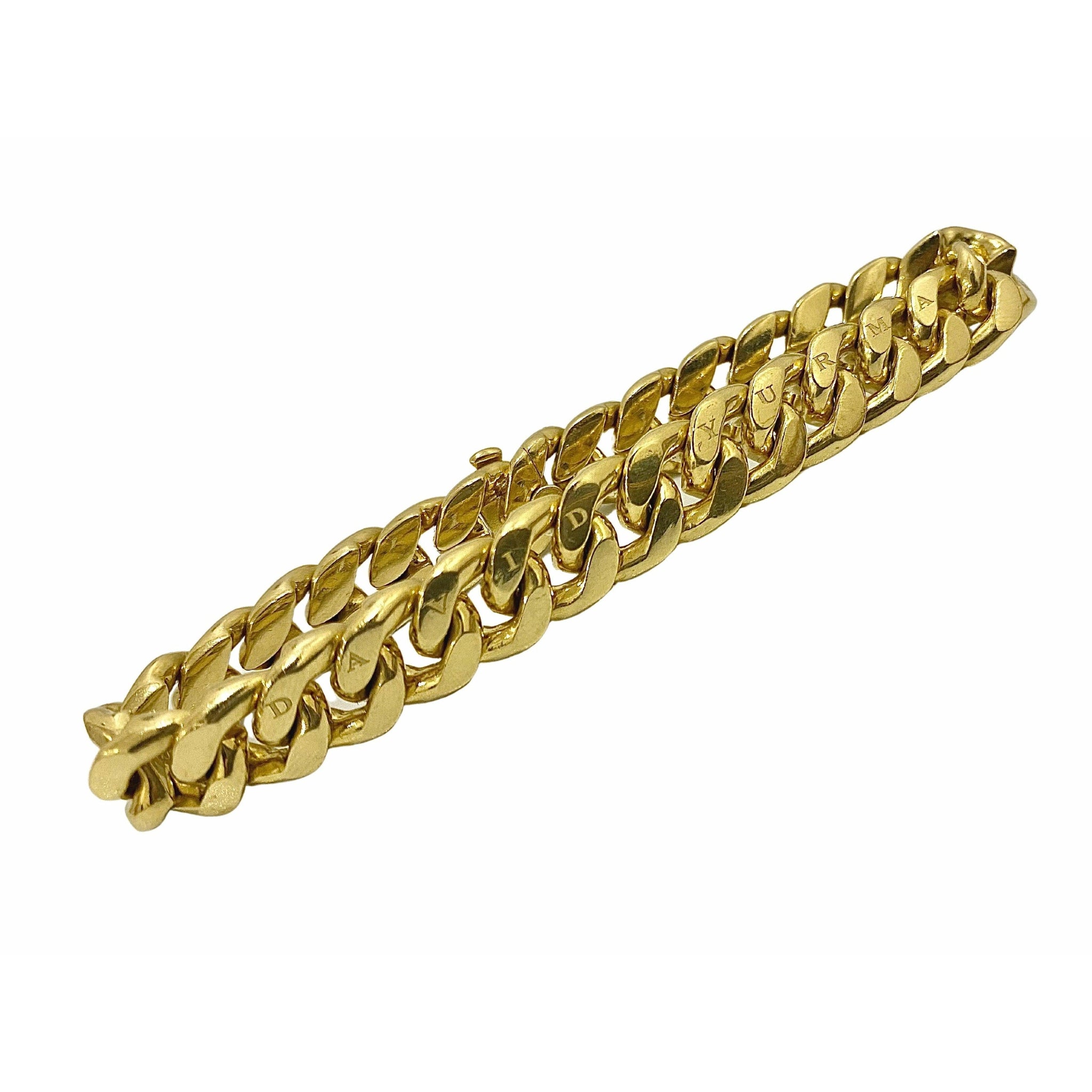 14k Gold Bracelet 6mm 8
