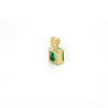 1.20 Carat Colombian Emerald Solitaire Pendant Necklace in 18K Yellow Gold-Necklace-ASSAY