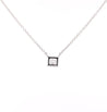 1.21 Carat Cushion-Cut Lab Grown Diamond Solitaire Pendant Necklace in 14K White Gold 16 Inch Chain-Necklace-ASSAY