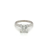 2.79 Carat Lab Grown Diamond Engagement Ring in 14K White Gold Solitaire 4-Prong Setting-Engagement Ring-ASSAY