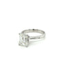 3.07 Carat Emerald Cut F/VS1 Lab Grown Diamond Engagement Ring-Rings-ASSAY
