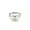 3.07 Carat Emerald Cut F/VS1 Lab Grown Diamond Engagement Ring-Rings-ASSAY