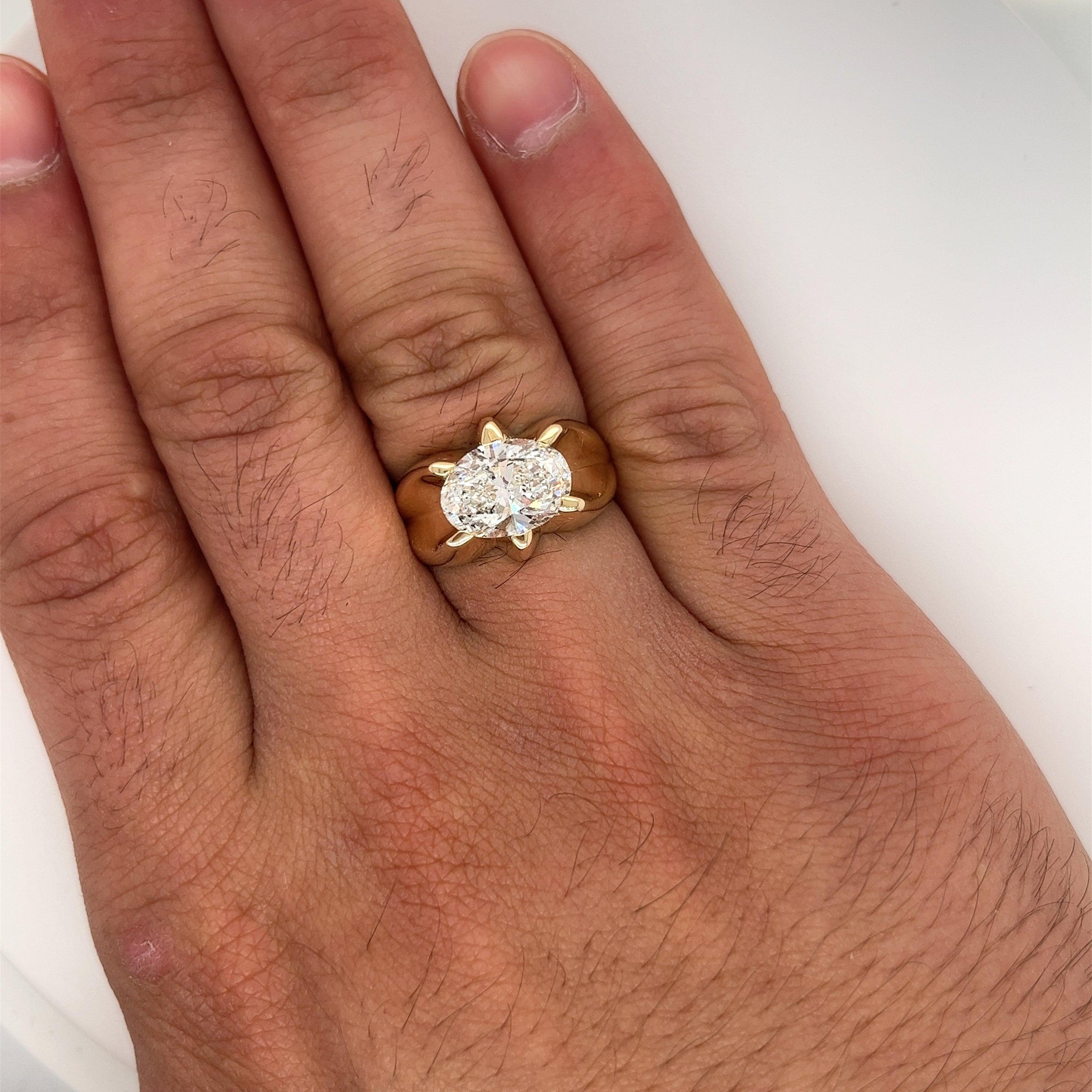 Buy Diamond Rings For Men Online at Best Prices | PC Jeweller