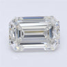 3.41 Carat Emerald Cut Lab Grown Diamond in Solitaire 14k White Gold Ring-Rings-ASSAY
