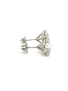 7.03 Carat Total Lab Grown CVD Diamond Martini Stud Earrings in 14K White Gold-Rings-ASSAY