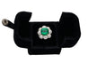 7.60 Carat Colombian Emerald GRS Certified Cushion Cut Minor Oil Diamond Ring-ASSAY