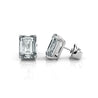 8 Carat TW Emerald Cut Lab Grown Diamond Stud Earrings | IGI Certified-Earrings-ASSAY