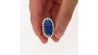 Antique Old Mine 11.3 Carat No Heat Burma Blue Sapphire & Diamond Halo Ring in Platinum-Rings-ASSAY