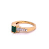 Art Deco Colombian Emerald Engagement Ring in 18k Gold-Assay Jewelers-ASSAY