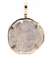 Authentic Atocha Coin 8 Reale Grade 1 Potosi Mint #86A-133633 inn 14K Bezel Pendant-Coins-ASSAY