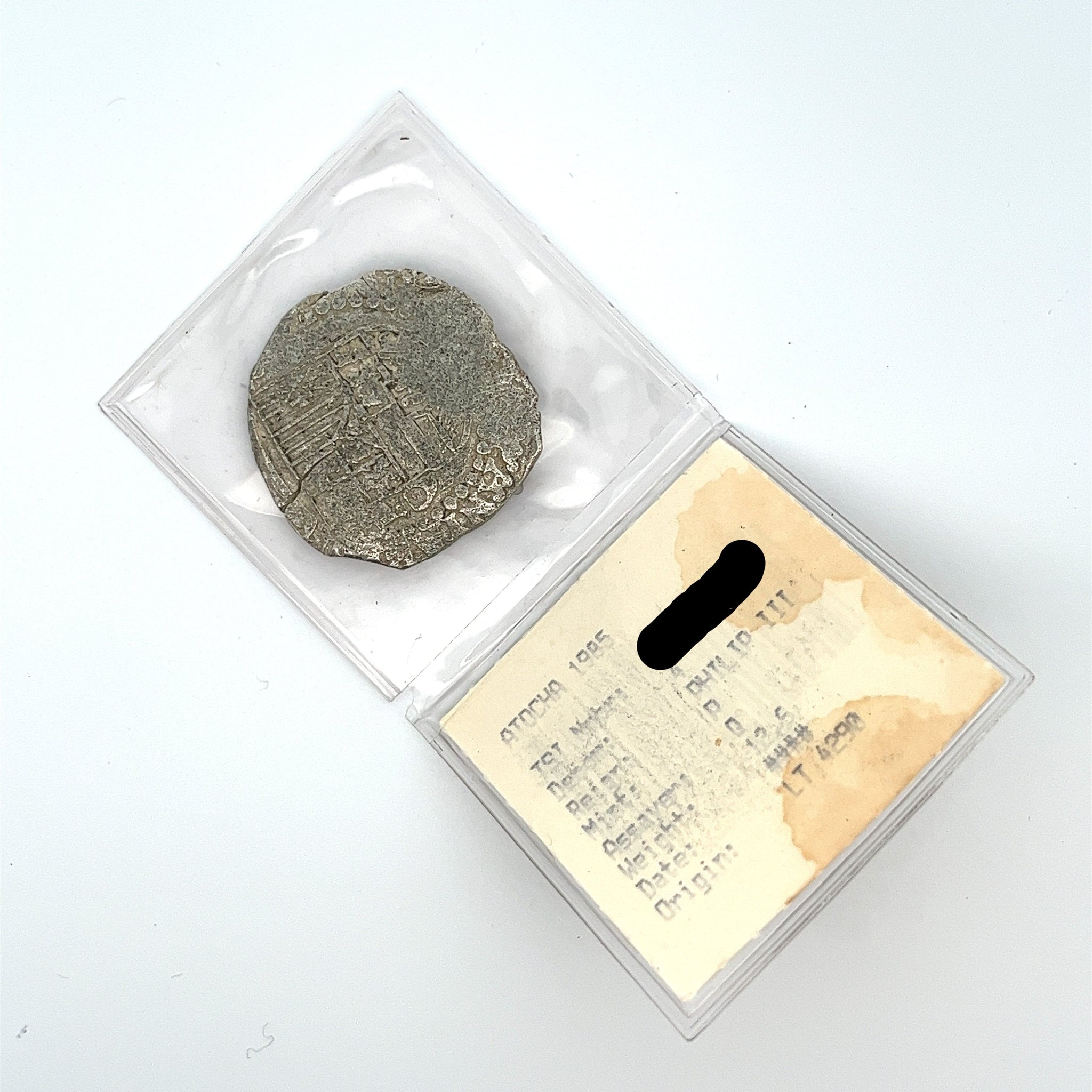 Authentic Atocha Shipwreck 4 Reale Grade 2 Potosi Mint Coin-Coins-ASSAY