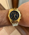 Breitling 18K Yellow Gold Chronomat Black Dial 1884 Ref. K13050.1 w/ Box & Papers-Watches-ASSAY