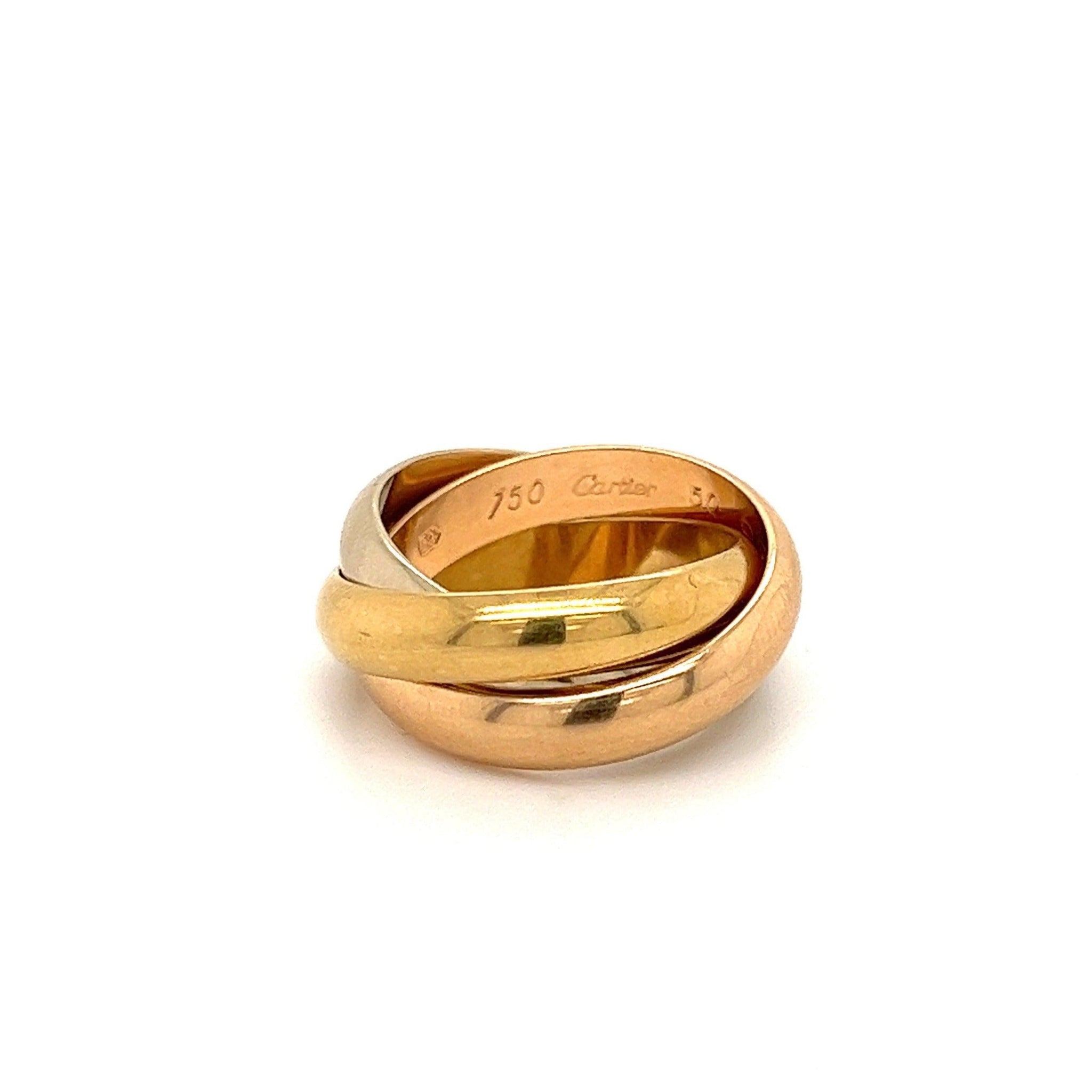 Cartier Platinum D'Amour Wedding Band Ring 60 – THE CLOSET
