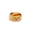 Cartier 3 Band Trinity Ring in 18K Solid Gold-Gold Ring-ASSAY