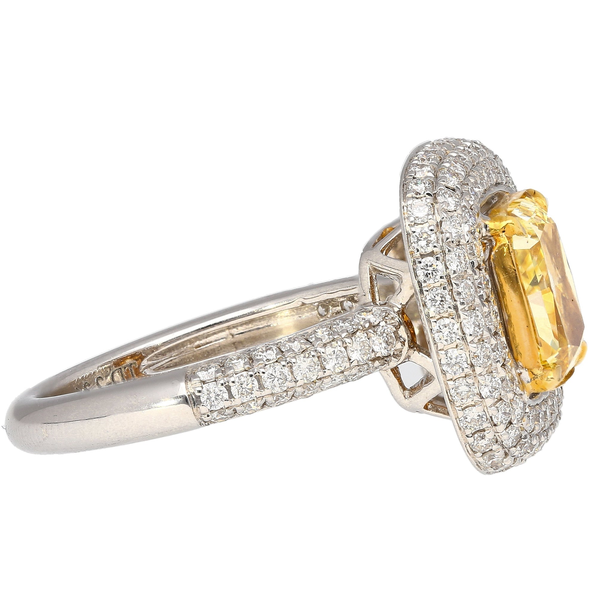 Vintage Tiffany & Co 'Soleste' Fancy Yellow Diamond Ring at Susannah Lovis  Jewellers