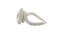 GIA Certified 4.10 Carat Cushion H/VS1 Diamond Swirl Engagement Ring-ASSAY