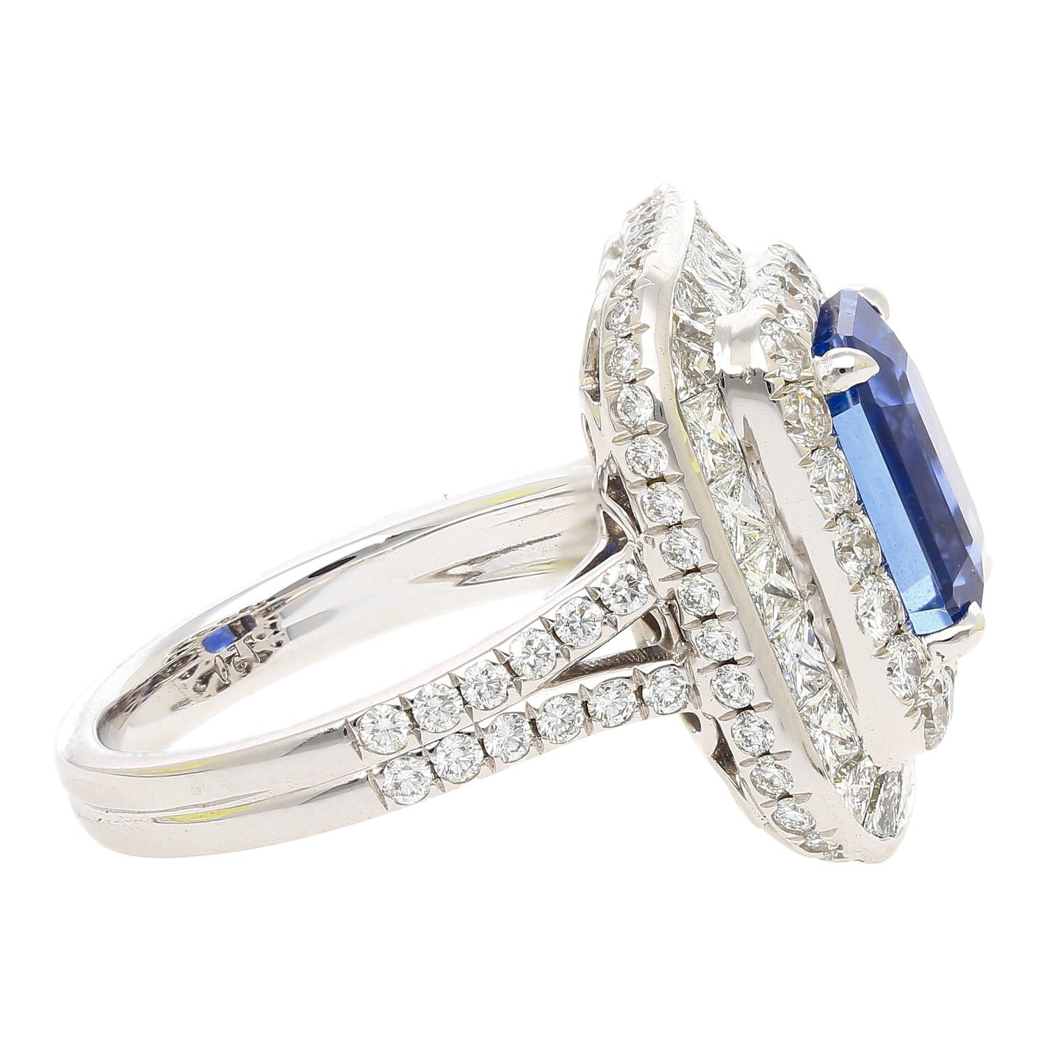 6 Carat Bezel Set Old Mine Cut Diamond Engagement Ring – Andria Barboné  Jewelry