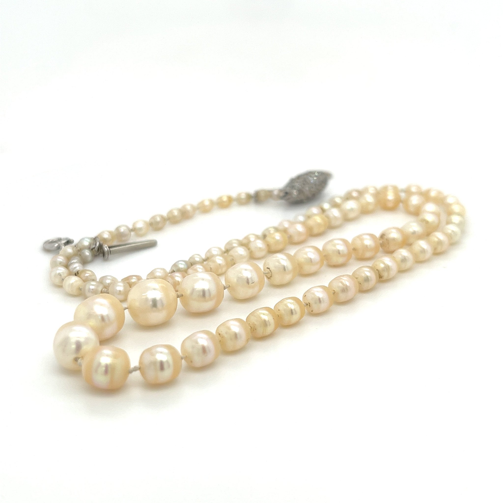 Vintage cartier pearl necklace Clearance