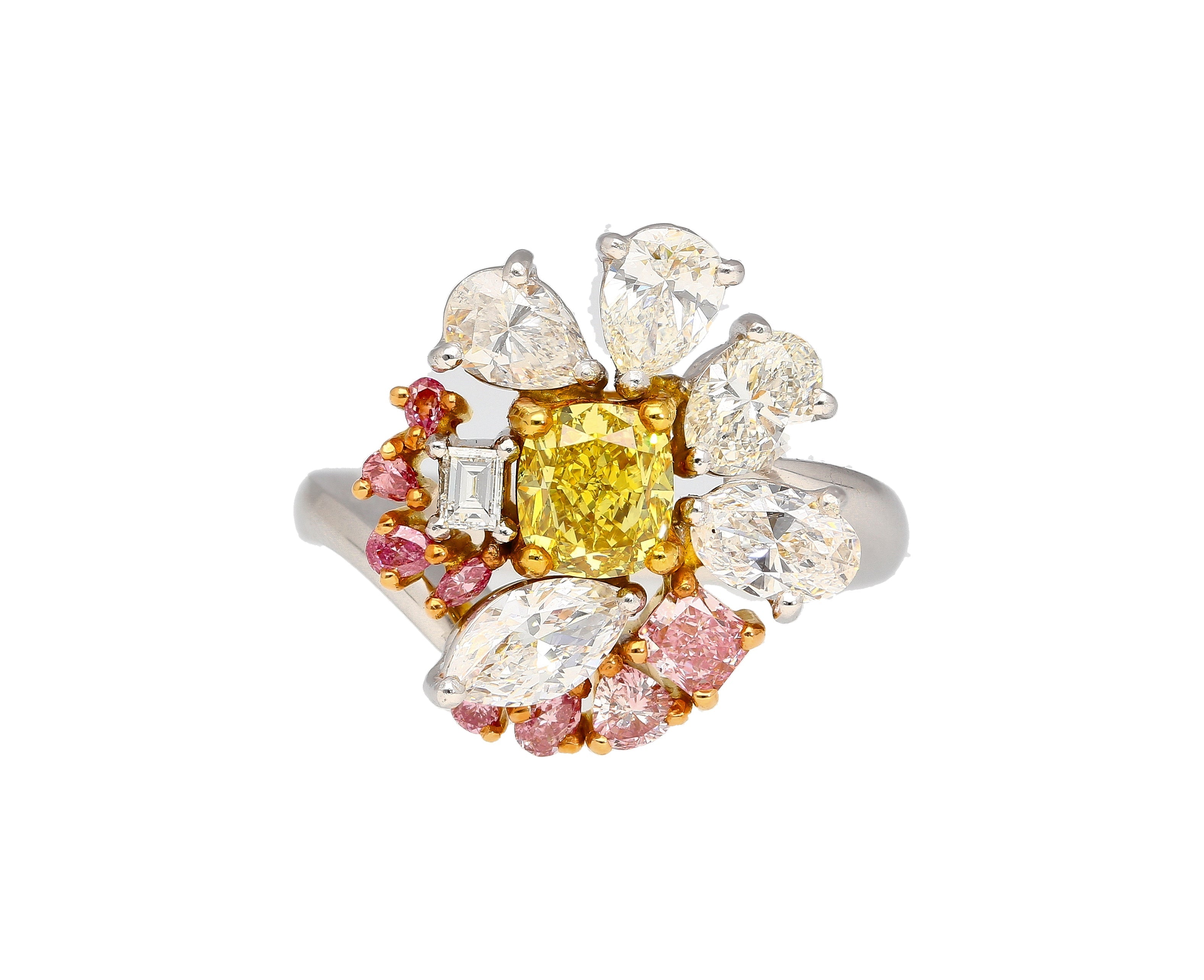 GIA-Certified-Fancy-Yellow-Cushion-Cut-Diamond-with-Pink-and-White-Diamond-Side-Stones-in-Platinum-950-18K-White-Gold-Rings.jpg