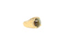 GRS Certified 13.89 Carat Chrysoberyl Cats Eye Mens 18K Yellow Gold Ring-Semi Precious Jewelry-ASSAY