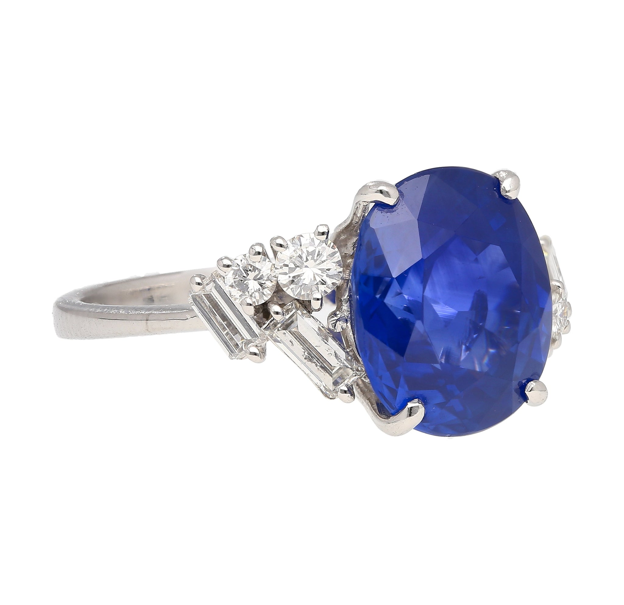 Buy 2 Carats Royal Blue Genuine Lab Grown Sapphire Halo Engagement Ring,  Diana Ring 68 Mm Oval Cut Sapphire,september Birthstone Promise Ring,  Online in India - Etsy