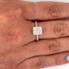 IGI Certified 3.05 Carat G/VVS1 Square Radiant Cut Lab Grown Diamond CVD Ring-Rings-ASSAY