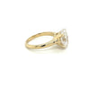IGI Certified 3.52 Carat Oval G/VS1 Lab Grown Diamond in 14k Yellow Gold Solitaire Ring-Rings-ASSAY