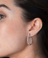 Inside Out Round Diamond Hoop Earrings | DR-34PCS-3.57CTW | SKU: ND1199-1-Earrings-ASSAY