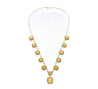 Magnificent GIA Certified 25 Carat Total Natural Fancy Yellow Diamond Necklace in 18K Gold-Necklace-ASSAY