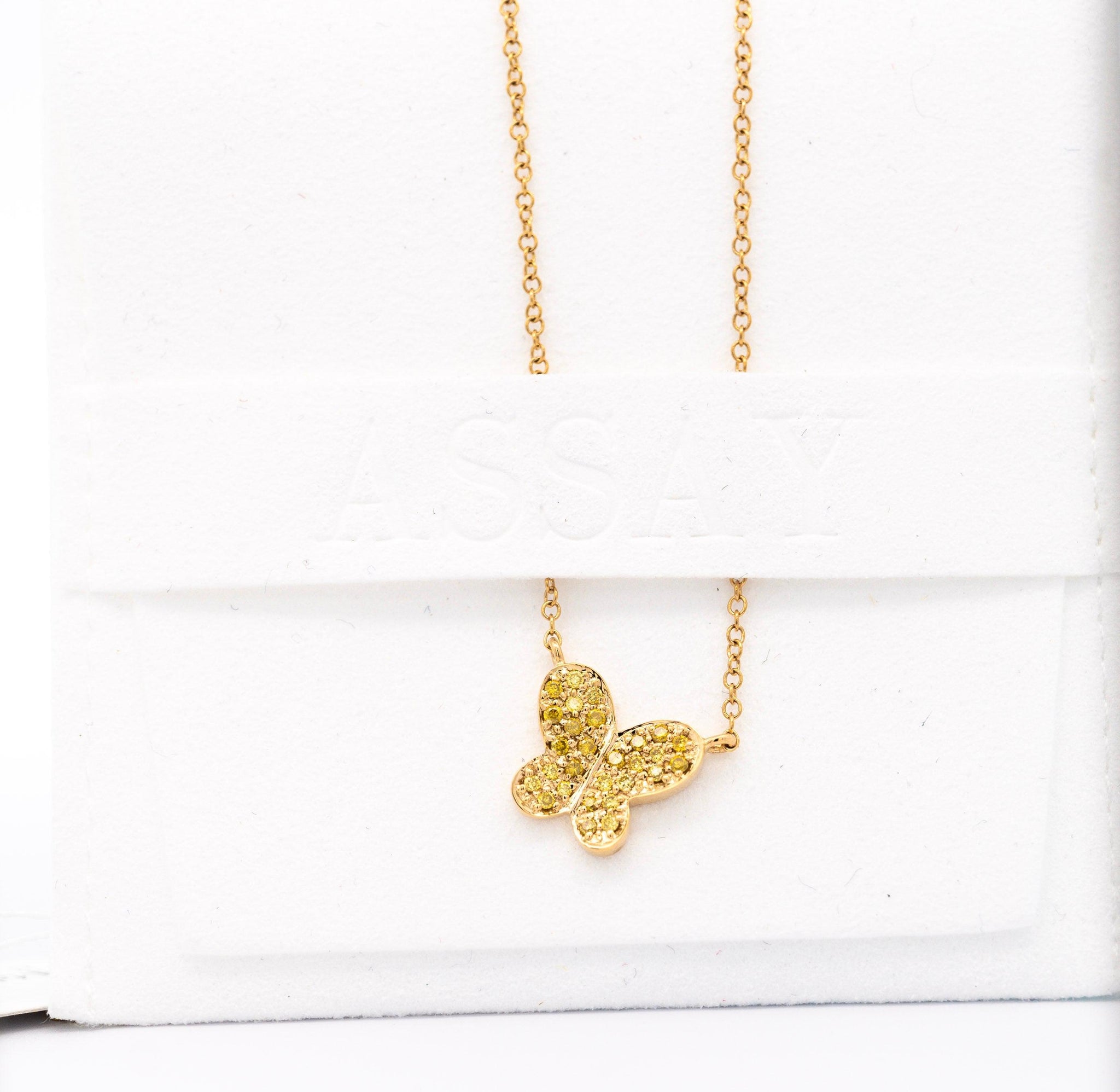 Hollow Butterfly Pendant Inlay Zircon Gold Plated Necklace | Butterfly  pendant, Necklace types, Gold plated necklace