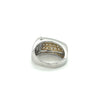 Platinum and 18K Gold Unisex Natural Diamond Pinky Ring-Rings-ASSAY