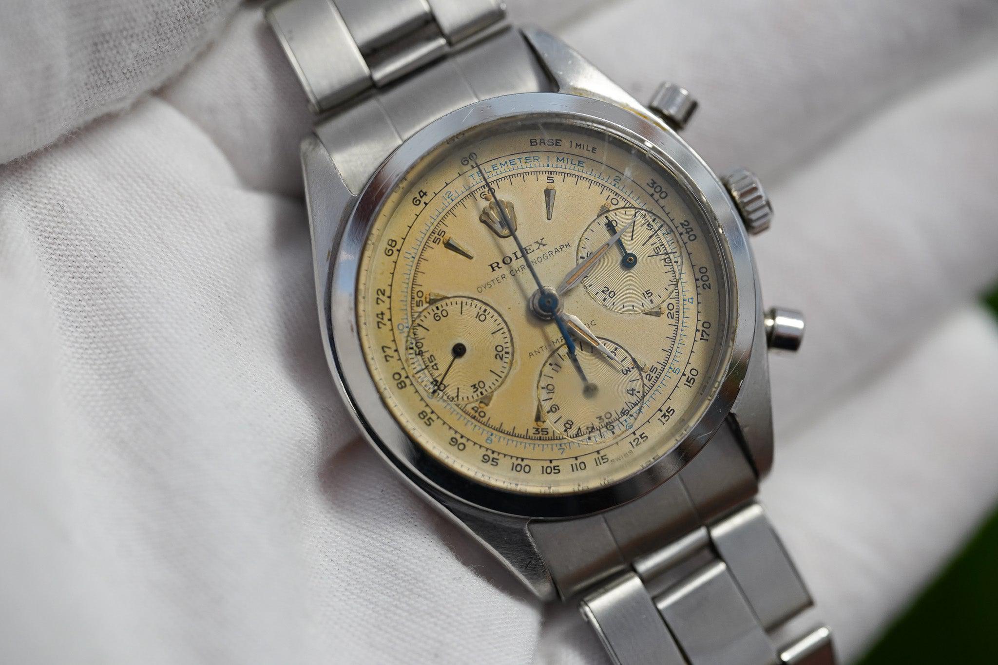 Rolex 6234 Vintage Pre Daytona Oyster Chronograph 36MM Manual Wind Watch-Watches-ASSAY