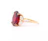 Van Cleef & Arpels 8.85 Carat No Heat Oval Ruby in 18k Yellow Gold Ring-Rings-ASSAY