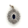 Van Cleef and Arpels Ceylon Blue Sapphire and Diamond Pendant Necklace-Gemstone Pendant-ASSAY