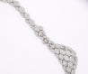 Vintage 17.6 Carat Round Diamond Pave Choker Necklace