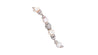 Vintage 18K White Gold 13mm South Sea Pearl & Diamond Choker Necklace