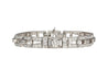 Natural 10 Carat TW Diamond Vintage Art Deco Platinum Bracelet-Bracelet-ASSAY