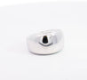 Vintage Cartier Nouvelle Vogue 750 White Gold Dome Ring Circa 1997-Rings-ASSAY