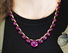 Vintage GIA Certified 120 Carat Pear-Shape Pink Rubellite Tourmaline Necklace in 22k Yellow Gold-Necklace-ASSAY
