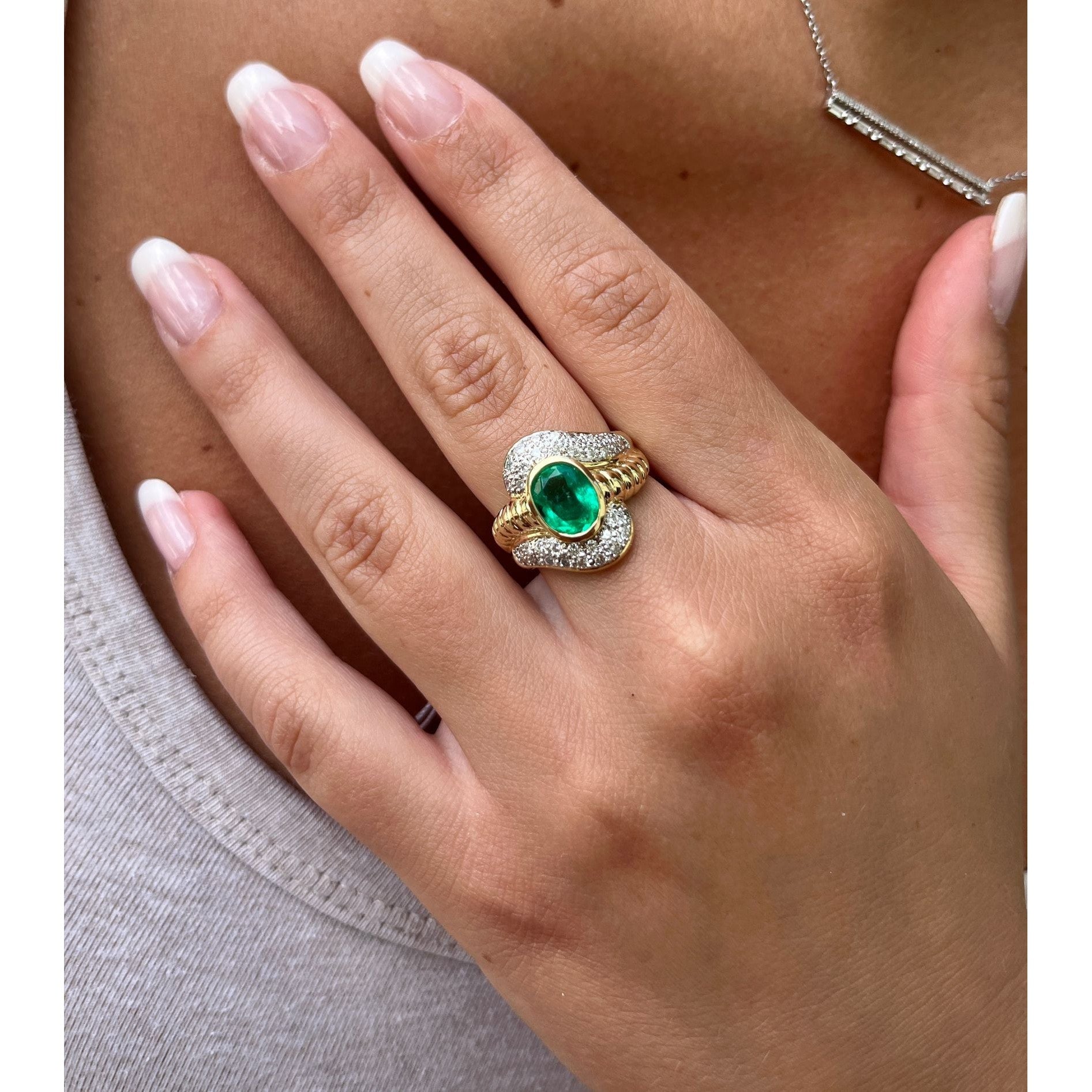 Designer Emerald Rings